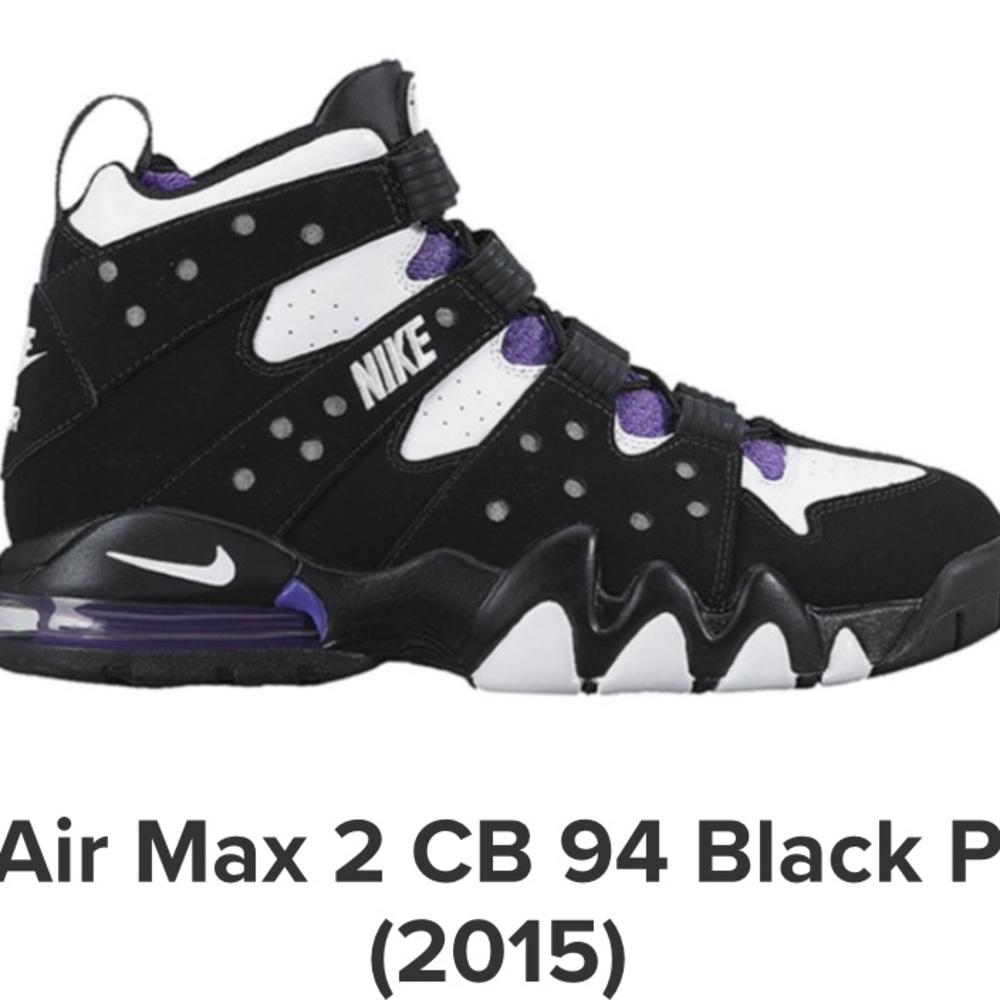 Nike Air Max 2 CB 94 Black Purple (2015)
